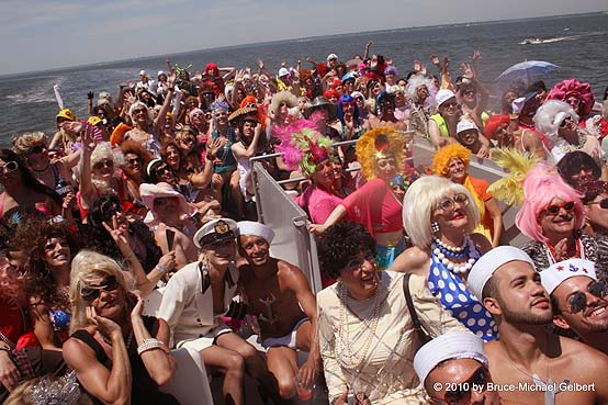 boatload of invaders - by Bruce-Michael Gelbert (click on image to see video!!!)