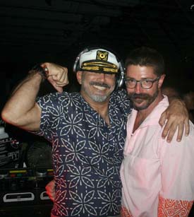DJs Gustavo & Rich King - photo by Bruce-Michael Gelbert