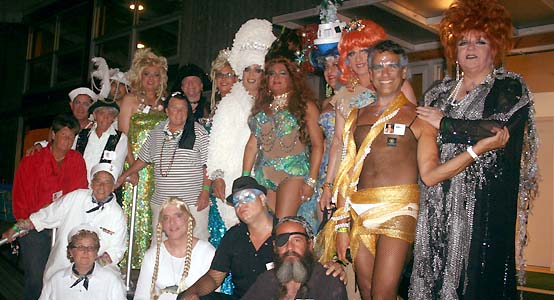 Casino volunteers - photo by Bruce-Michael Gelbert