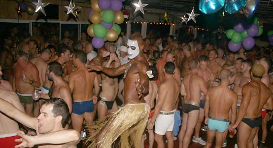 Corey Corey at the underwear party - photo by Bruce-Michael Gelbert