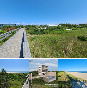 Cherry Grove, Fire Island New York, Buil-able Oceanfront Lot Offered at $1,685,000