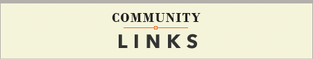 Community Links header
